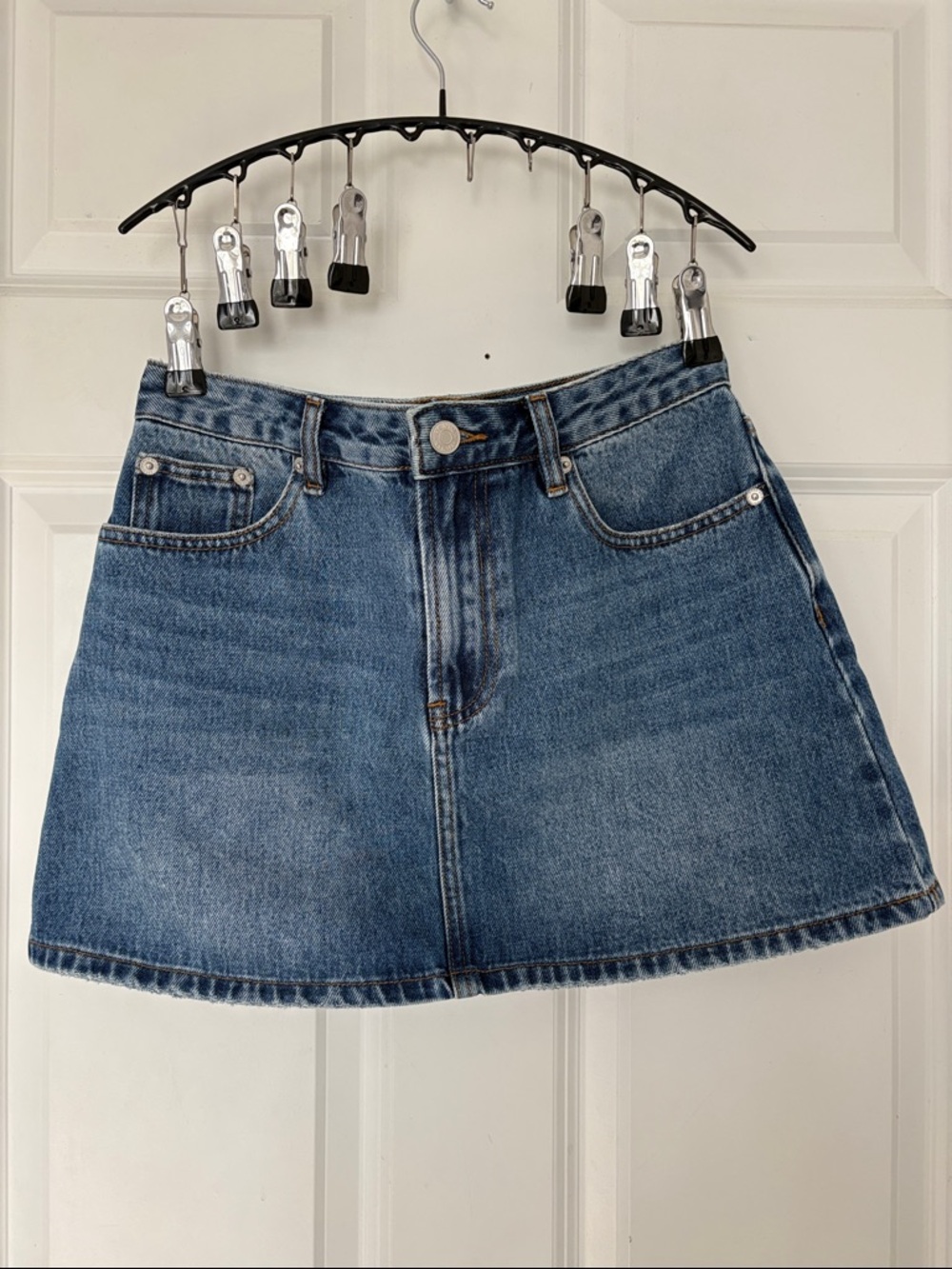 MUST GO! Glassons Blue Denim Mini Skirt